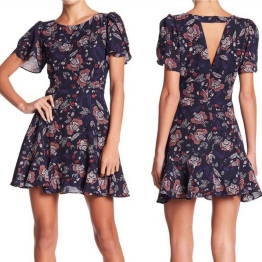 BB Dakota Navy Mini Dress